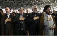 گزارش تصویری/ اقامه نماز توسط رهبر معظم انقلاب بر پیکر آیت الله هاشمی رفسنجانی
