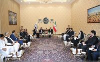 گزارش تصویری/ دیدار بروجردی با رئیس مجلس پاکستان
