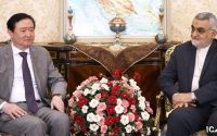 دیدار سفیر چین در تهران  با  رئیس گروه دوستی پارلمانی جمهوری اسلامی ایران و چین